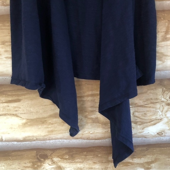 Lov’ ME Zenana open front burnout cotton knit waterfall vest size medium - Picture 4 of 8